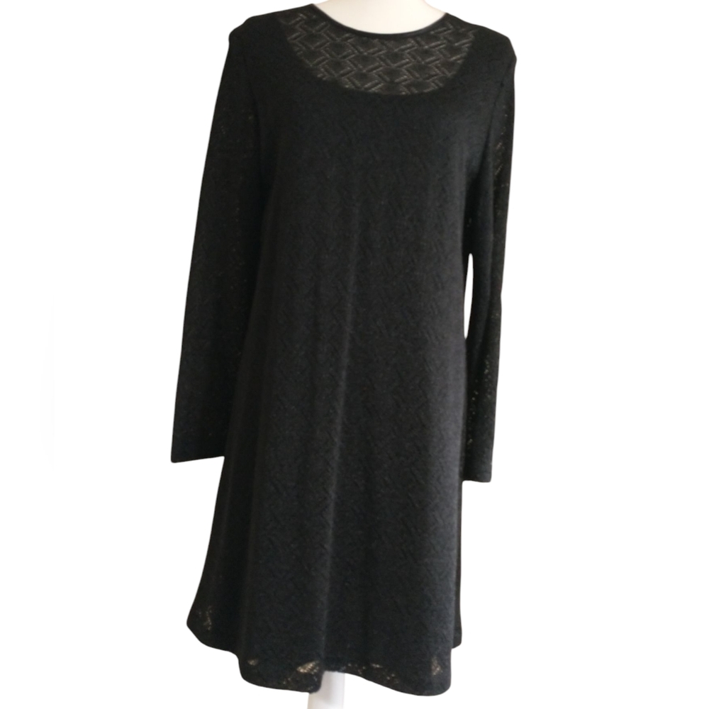Elegant Black Lace Dress